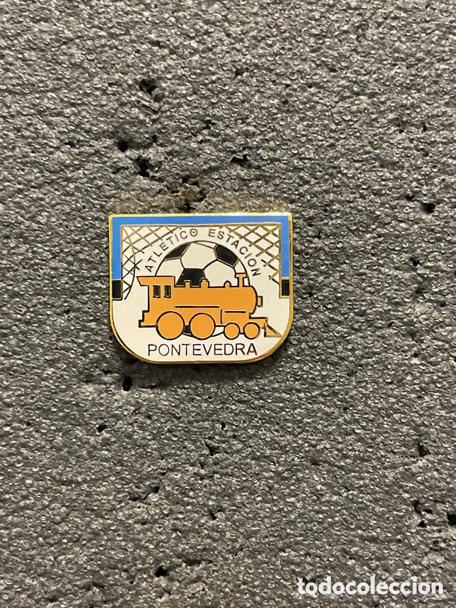 Collezionismo sportivo: Pin 229 ATLETICO ESTACION - Pontevedra