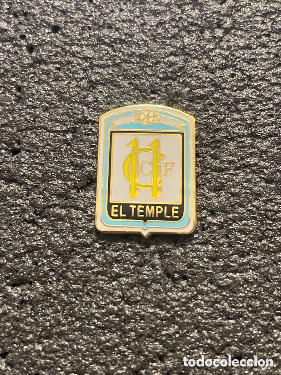 Collezionismo sportivo: Pin 377 ONCE CABALLEROS C.F. - El Temple (La Coru&ntilde;a)