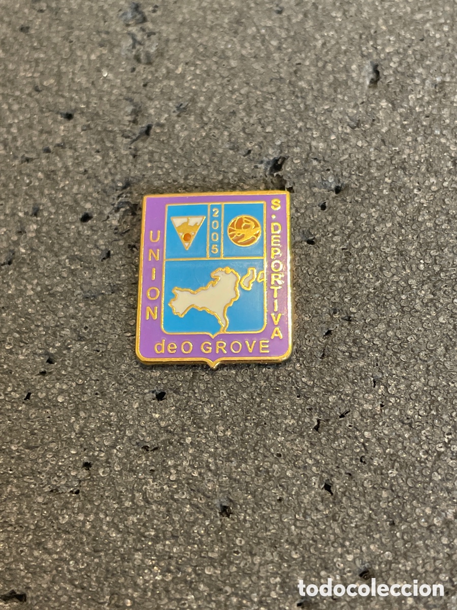 Sammelleidenschaft Sport: Pin 404 U.S.D. O GROVE - O Grove (Pontevedra)