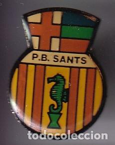 Collezionismo sportivo: PIN DE FUTBOL DEL CLUB DEPORTIVO SANTS (FOOTBALL)