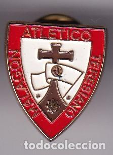Collezionismo sportivo: PIN DEL CLUB DE FUTBOL AT. TERESIANO MALAGON (FOOTBALL)