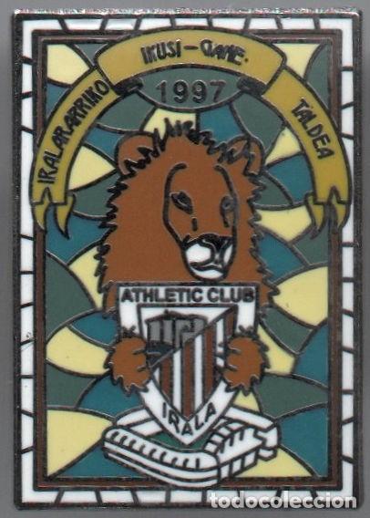 Collezionismo sportivo: PINS FUTBOL-PE&Ntilde;AS ATHLETIC-PE&Ntilde;A IKUSI GANE - IRALABARRI-BIZKAIA