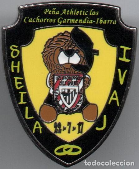 Collezionismo sportivo: PINS FUTBOL-PE&Ntilde;AS ATHLETIC-PE&Ntilde;A LOS CACHORROS GARMENDIA IBARRA-ASTRABUDUA-BIZKAIA