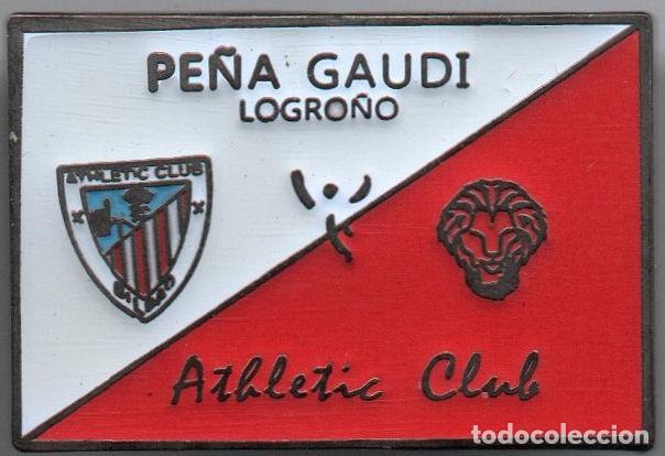 Collezionismo sportivo: PINS FUTBOL-PE&Ntilde;AS ATHLETIC-PE&Ntilde;A GAUDI-LOGRO&Ntilde;O-LA RIOJA
