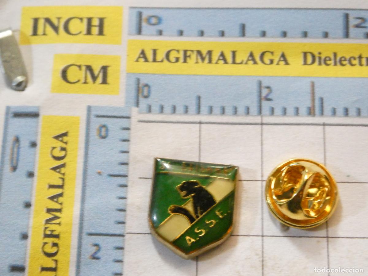 Collezionismo sportivo: PIN DE DEPORTES. F&Uacute;TBOL. FRANCIA ASSE ST ETIENNE. ESCUDO EQUIPO