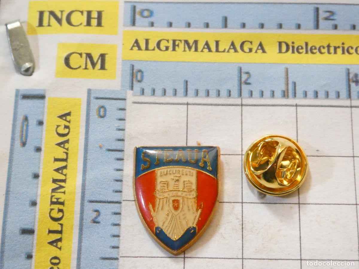 Collezionismo sportivo: PIN DE DEPORTES. F&Uacute;TBOL. RUMAN&Iacute;A STEAUA BUCAREST. ESCUDO EQUIPO