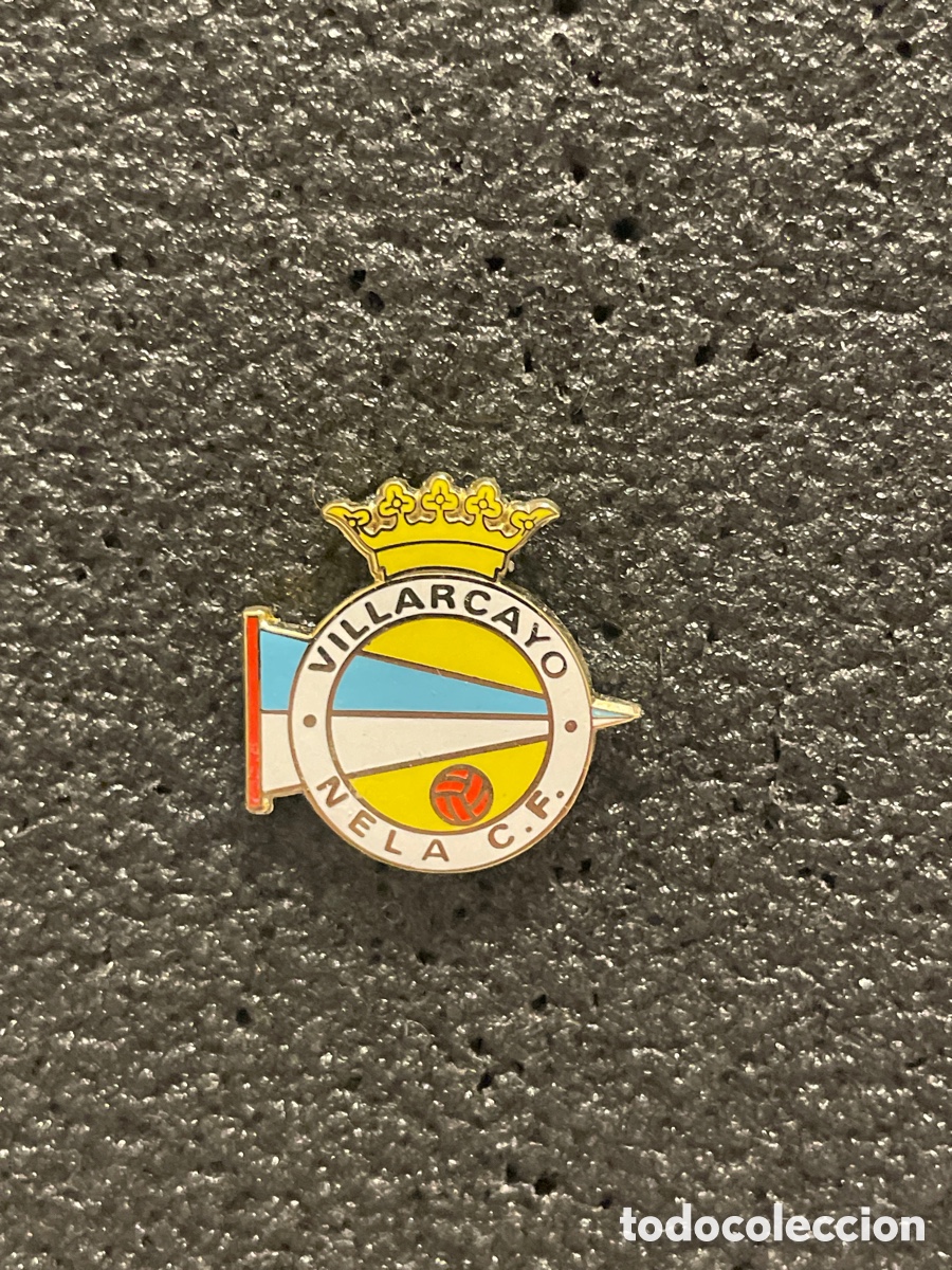 Collezionismo sportivo: Pin 80 NELA C.F. - Villarcayo (Burgos)
