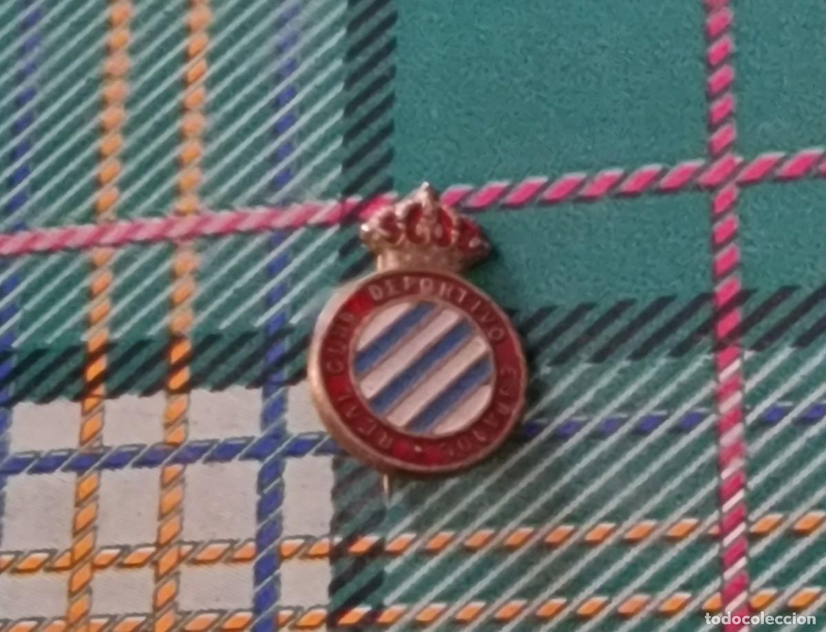 Collezionismo sportivo: Antiguo pin C.D. Espa&ntilde;ol