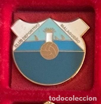 Collezionismo sportivo: Pin de Futbol del Club CD Malague&ntilde;o Malaga