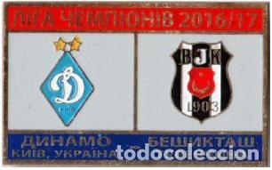 Collezionismo sportivo: Badge Pin: UEFA Champions League 2016-17 Dynamo Kyiv Ukraine - &rdquo; Besiktas JK &rdquo; Turkey