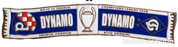 Collezionismo sportivo: Badge Pin: UEFA Champions League 2012-13 Dinamo Zagreb Croatia - Dynamo Kyiv Ukraine