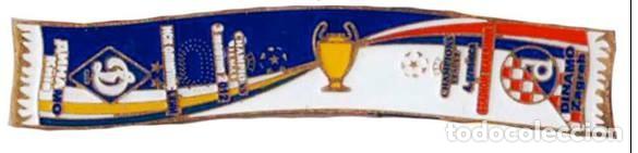 Collezionismo sportivo: Badge Pin : UEFA Champions League 2012-13 Dynamo Kyiv Ukraine - Dinamo Zagreb Croatia