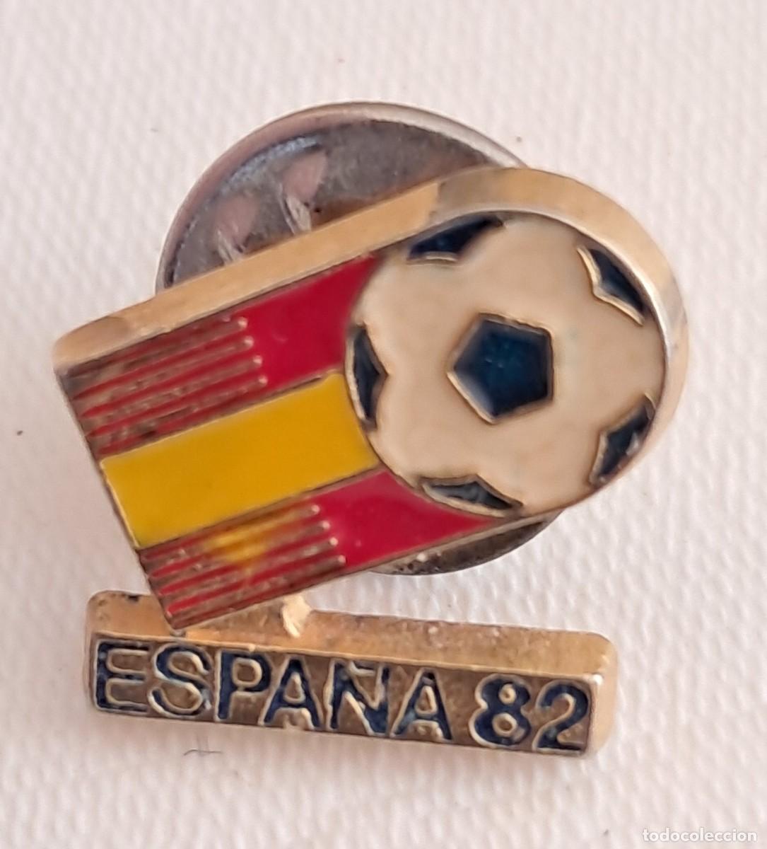 Collezionismo sportivo: Pin Mundial de F&uacute;tbol Espa&ntilde;a 82