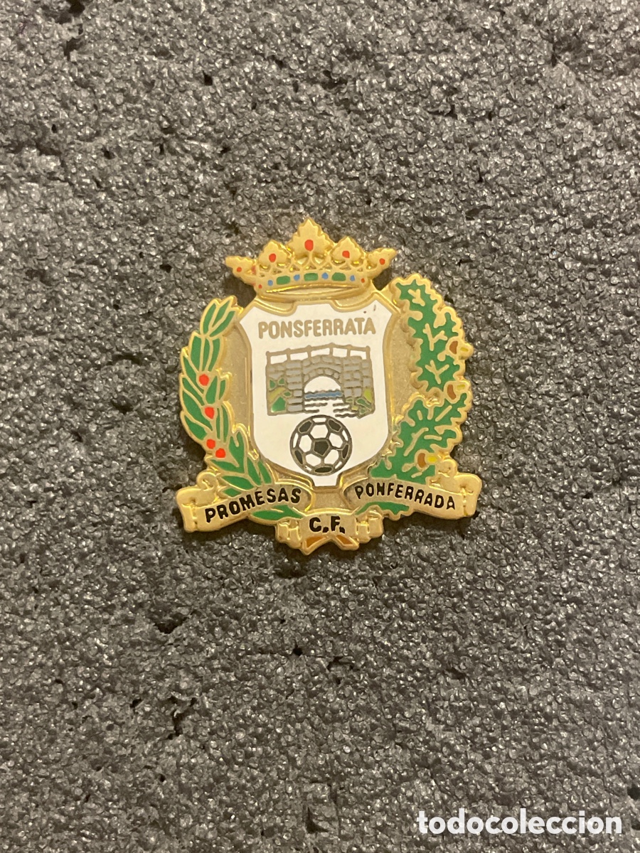 Sammelleidenschaft Sport: Pin 255 PROMESAS PONFERRADA C.F. - Ponferrada (Leon)