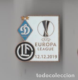 Collezionismo sportivo: Badge Pin: UEFA Europa League 2019-20 &rdquo; FC Dynamo Kyiv &rdquo; Ukraine - &rdquo; FC Lugano &rdquo; Switzerland