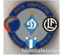 Collezionismo sportivo: Badge Pin: UEFA Champions League 2019-20 Group B :Copenhagen, Dynamo Kyiv, Malm&ouml; FF, Lugano