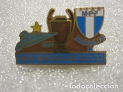 Collezionismo sportivo: Badge Pin: UEFA Champions League 2021-22 FC Zenit St. Peterburg - Malm&ouml; FF