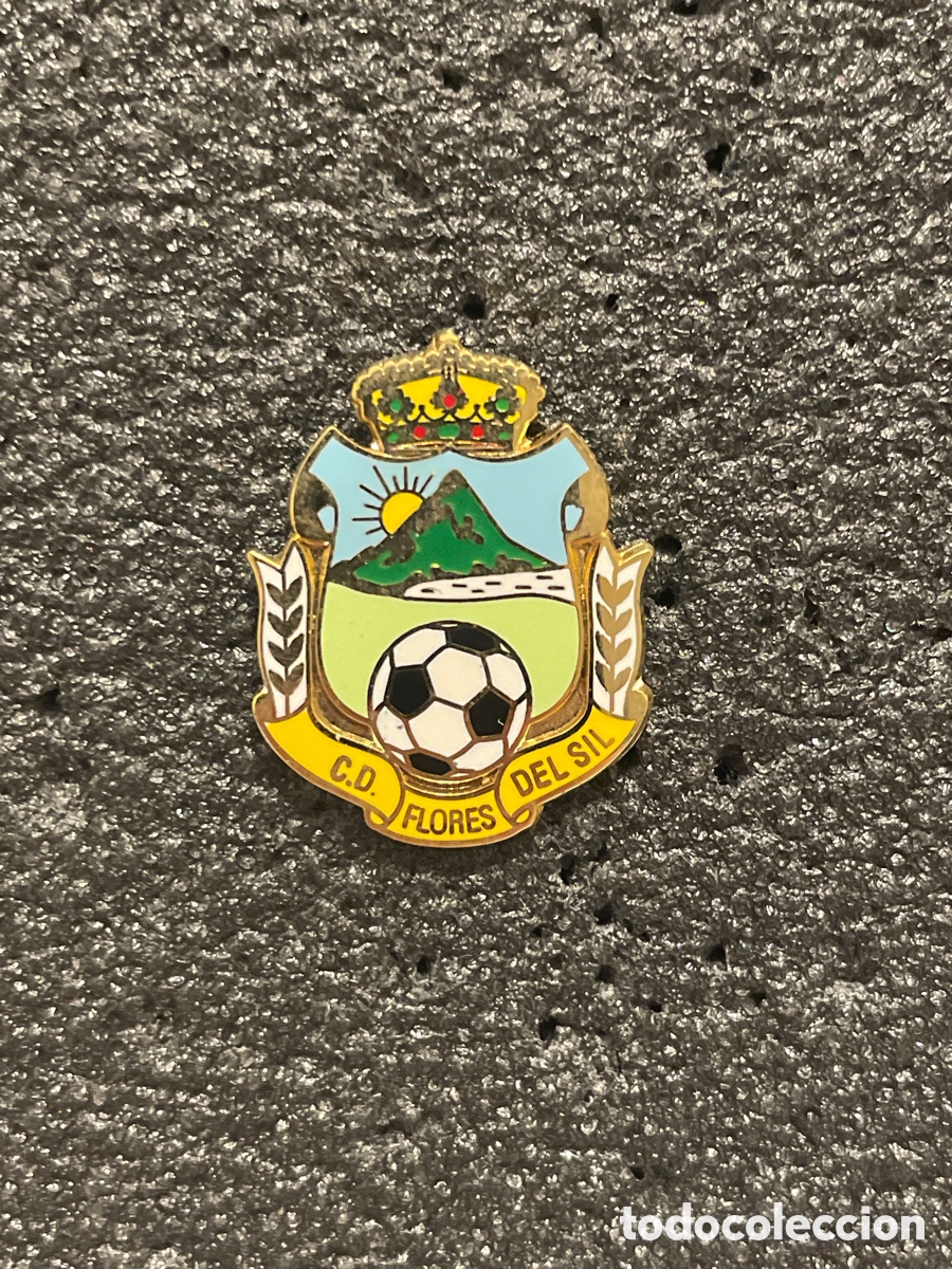 Collezionismo sportivo: Pin 408 C.D. FLORES DEL SIL - Ponferrada (Leon)