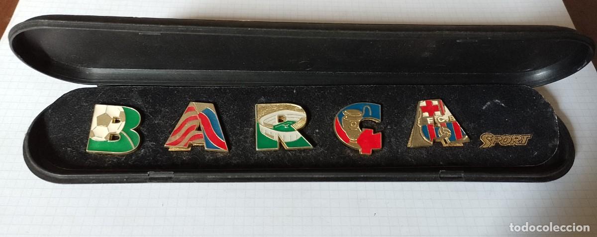 Collezionismo sportivo: Estuche Sport de pins del FCB