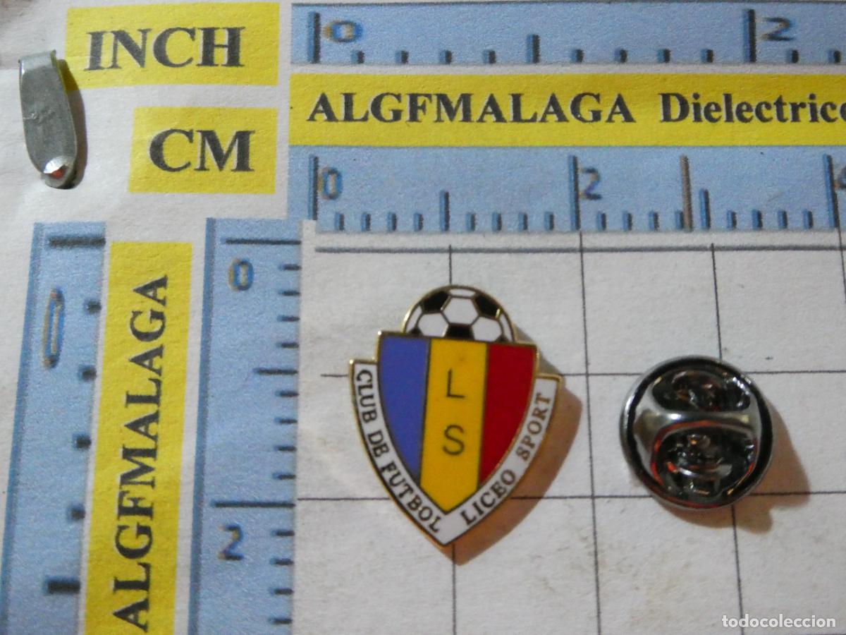 Sammelleidenschaft Sport: PIN DE DEPORTES. F&Uacute;TBOL. LICEO SPORT CF LS MADRID. ESCUDO EQUIPO