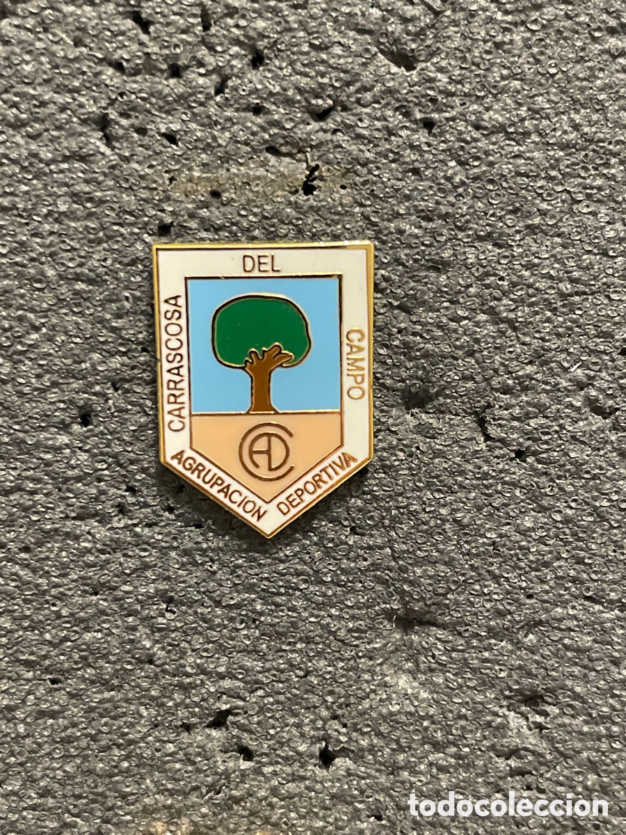 Collezionismo sportivo: Pin 183 A.D. CARRASCOSA DEL CAMPO - Carrascosa del Campo (Cuenca)
