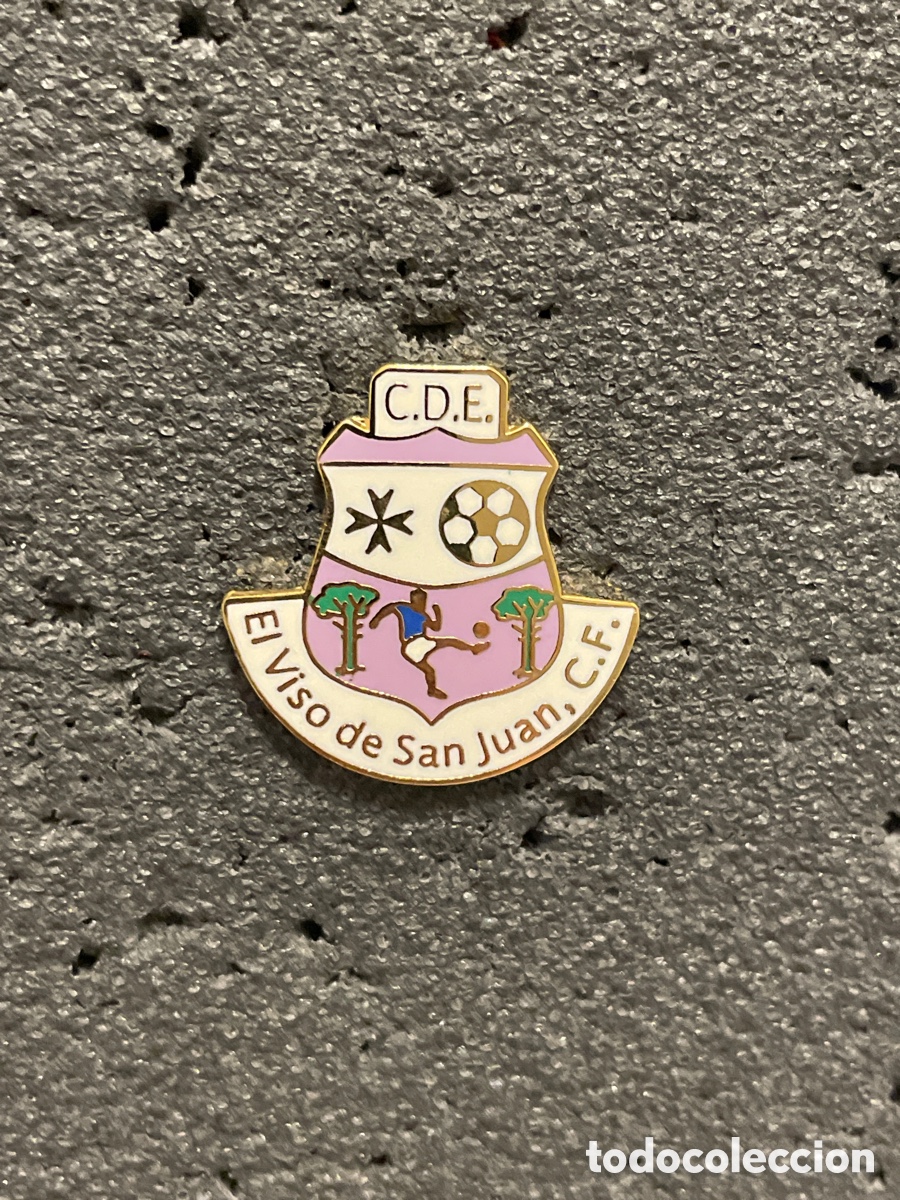 Collezionismo sportivo: Pin 298 C.D.E. EL VISO DE SAN JUAN - El Viso de San Juan (Toledo)