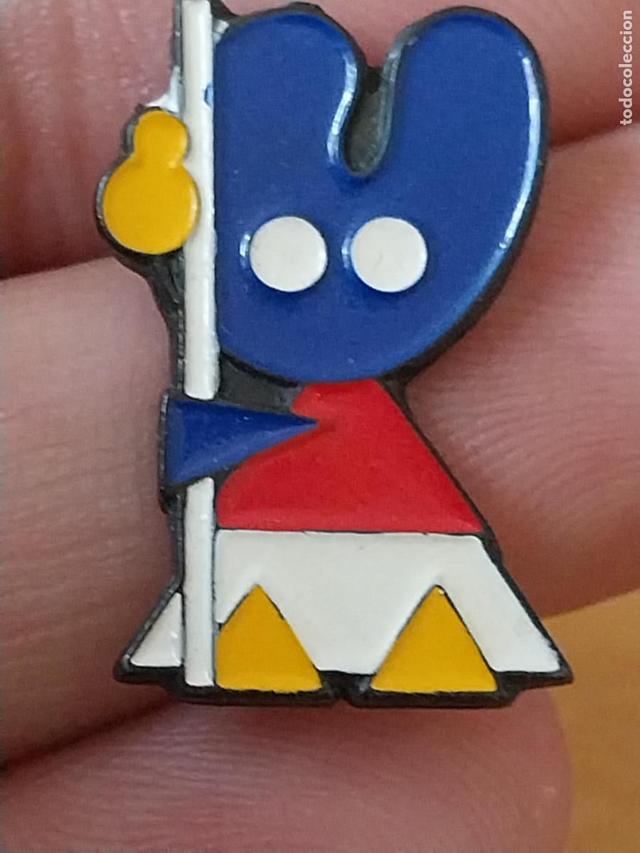 Collezionismo sportivo: XACOBEO A PIN PINCHO PINTURA LACADA 2,5 CM ALTO