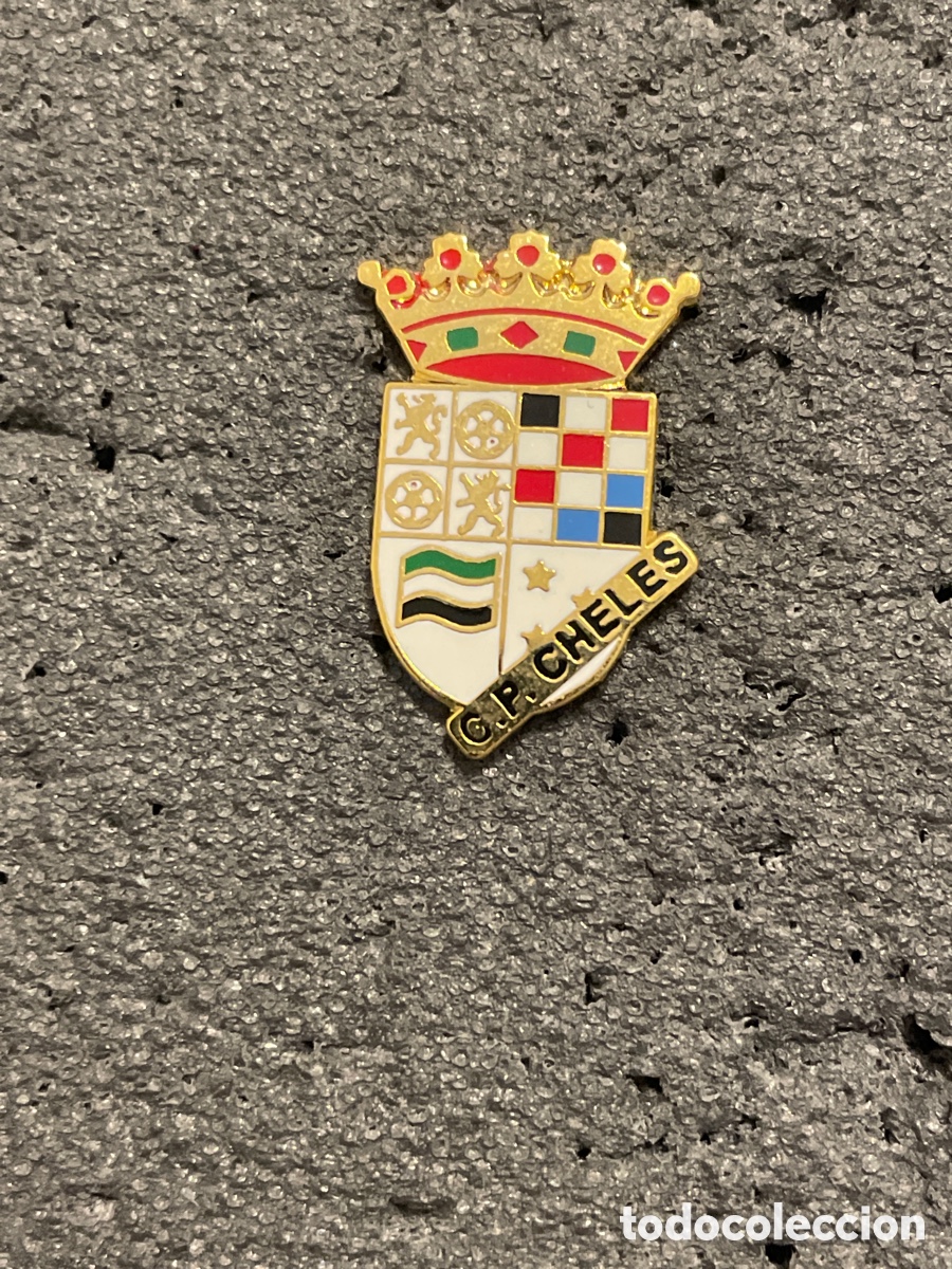 Collezionismo sportivo: Pin 88 C.P. CHELES - Cheles (Badajoz)