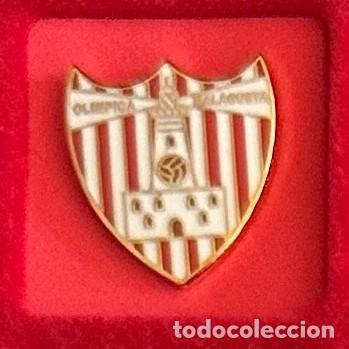 Collectionnisme sportif: Pin de futbol del Club Olimpica Malagueta Malaga