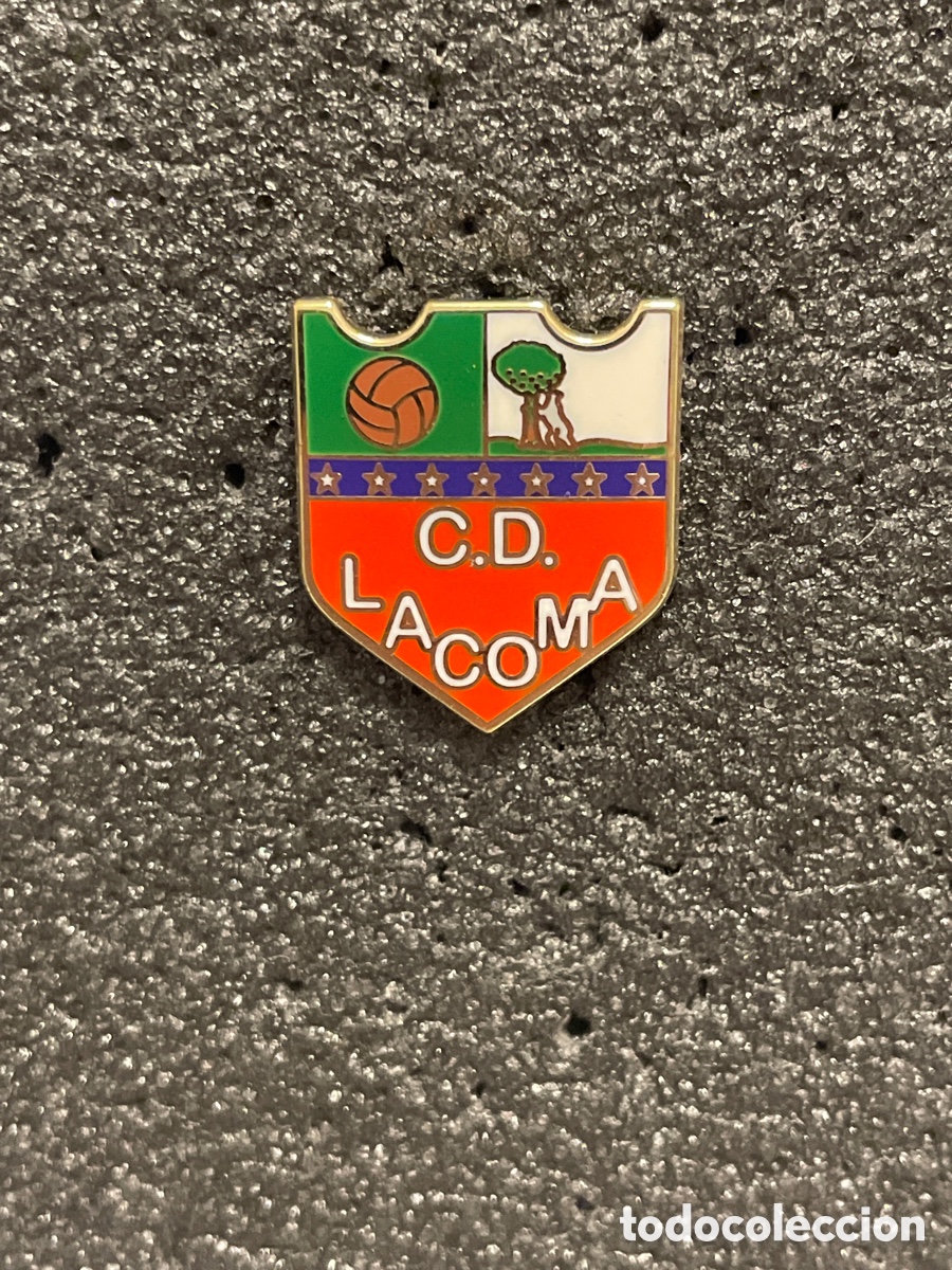 Coleccionismo deportivo: Pin 30 C.D. LA COMA - Madrid - Foto 1