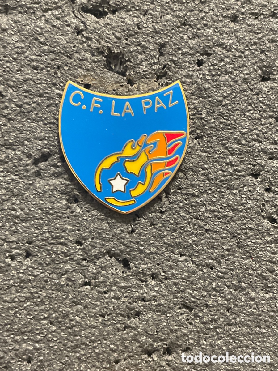 Sammelleidenschaft Sport: Pin 198 C.F. LA PAZ - Madrid