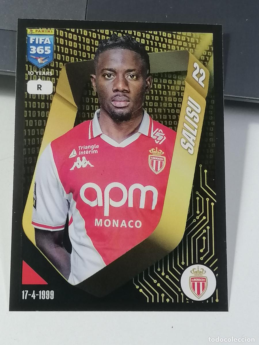 Sammelleidenschaft Sport: 134 MOHAMMED SALISU AS MONACO UEFA CHAMPIONS LEAGUE STICKER TOPPS 2024-25 FIFA 365