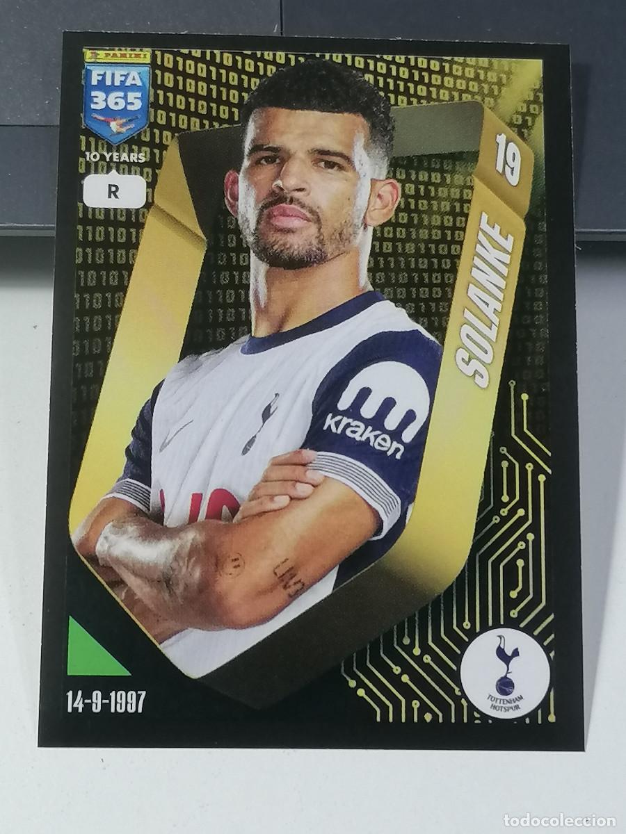Sammelleidenschaft Sport: 127 DOMINIC SOLANKE TOTTENHAM HOTSPUR UEFA CHAMPIONS LEAGUE STICKER TOPPS 2024-25 FIFA 365