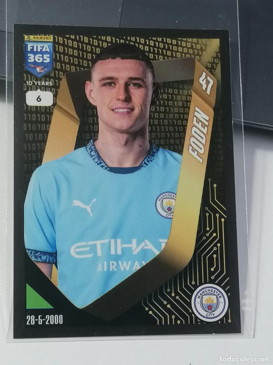Sammelleidenschaft Sport: 110 PHIL FODEN MANCHESTER CITY UEFA CHAMPIONS LEAGUE STICKER TOPPS 2024-25 FIFA 365