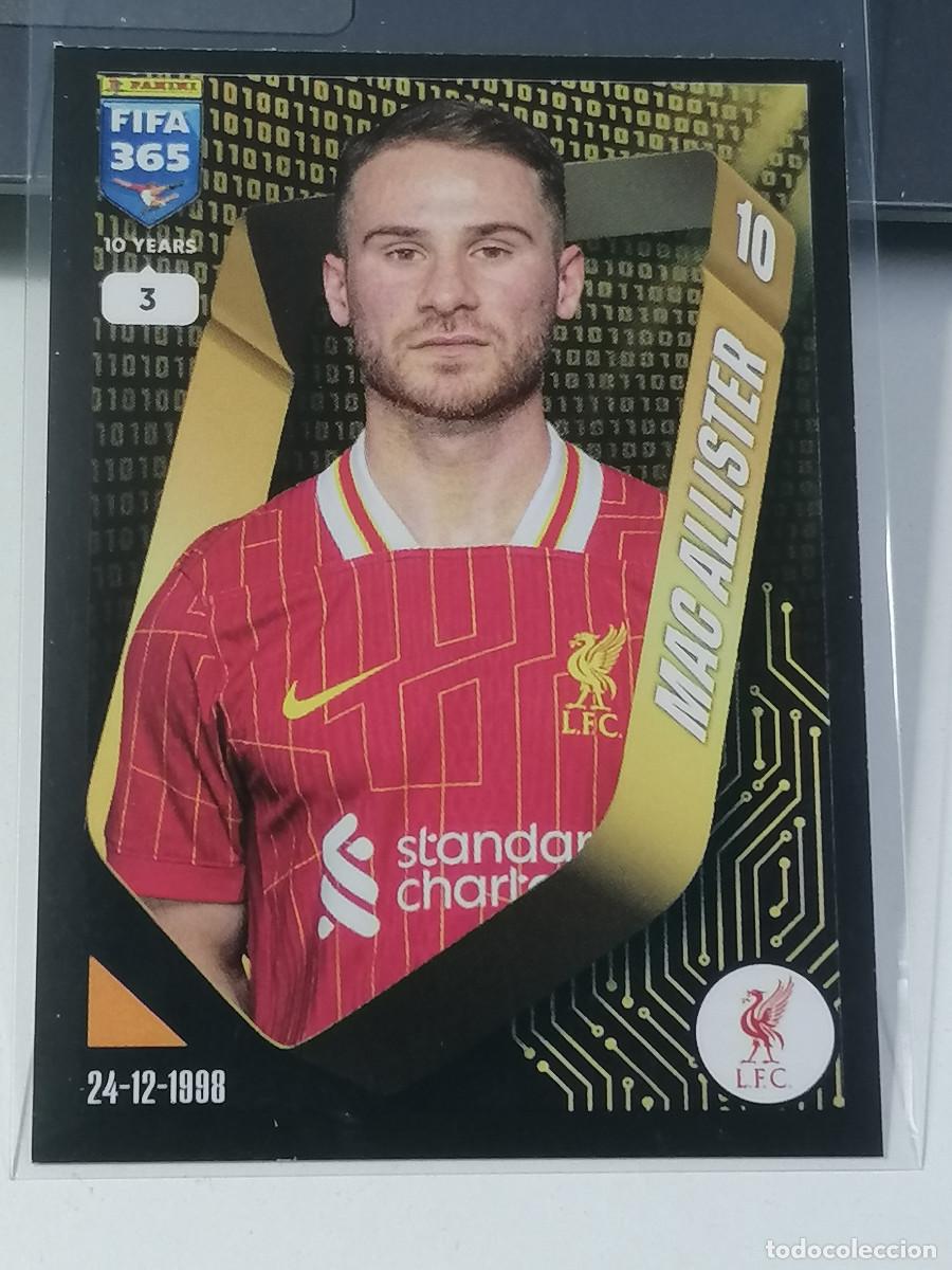 Sammelleidenschaft Sport: 89 ALEXIS MAC ALLISTER LIVERPOOL UEFA CHAMPIONS LEAGUE STICKER TOPPS 2024-25 FIFA 365