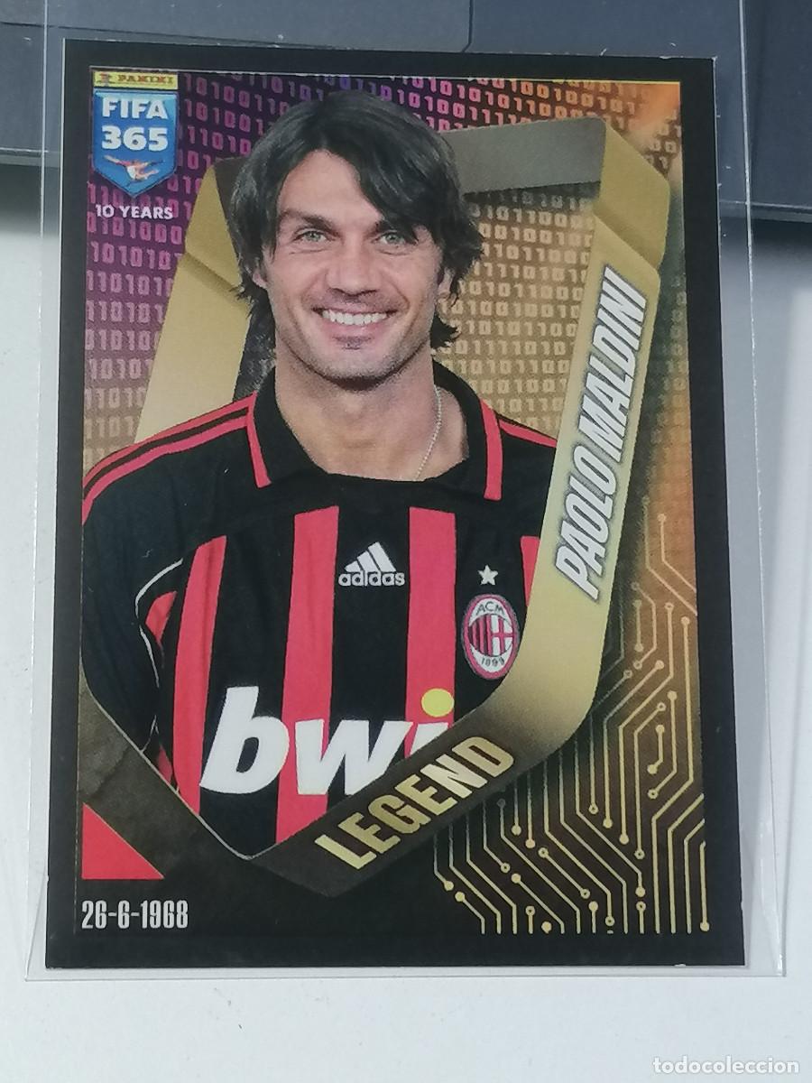 Sammelleidenschaft Sport: 20 DANIEL MALDINI HALL OF LEGENDS MILAN UEFA CHAMPIONS LEAGUE STICKER TOPPS 2024-25 FIFA 365