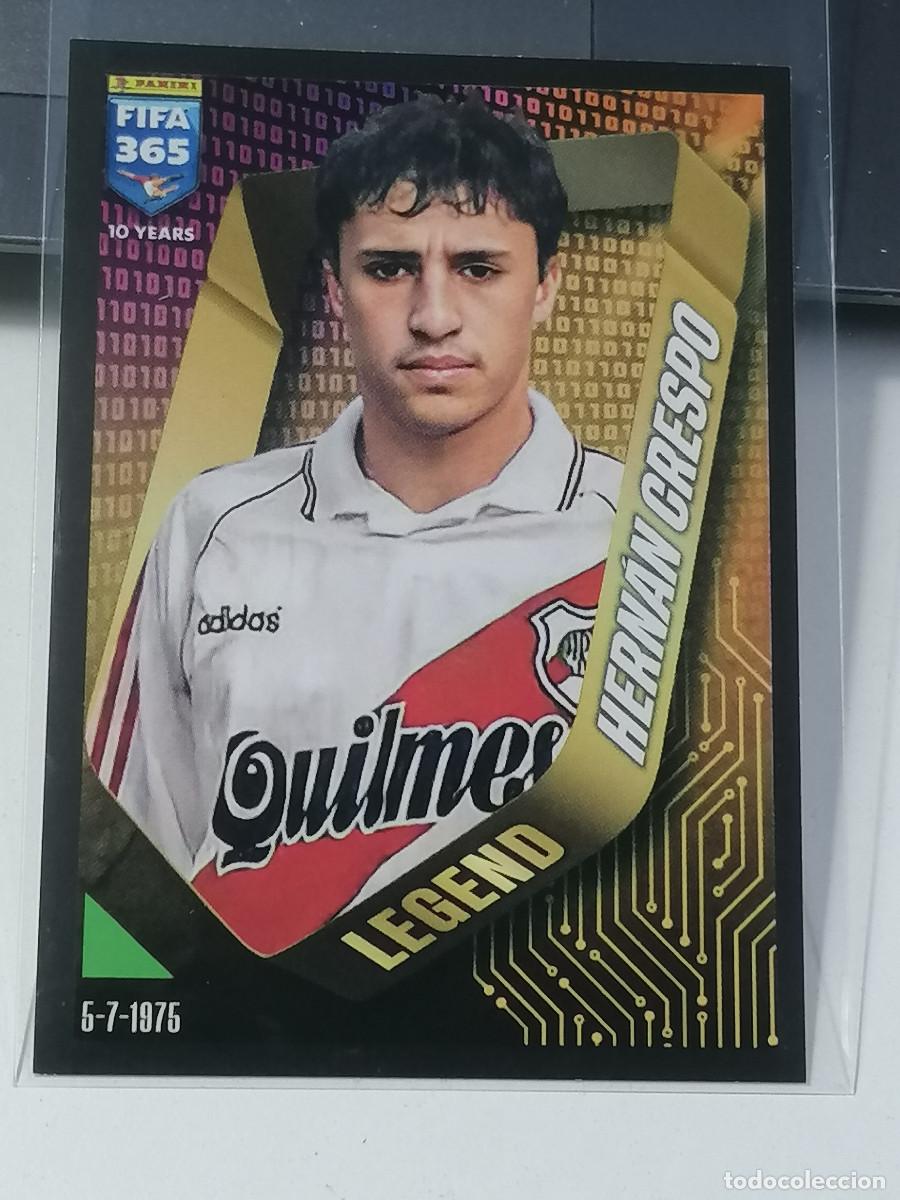 Sammelleidenschaft Sport: 14 HERNAN CRESPO HALL OF LEGENDS MILAN UEFA CHAMPIONS LEAGUE STICKER TOPPS 2024-25 FIFA 365