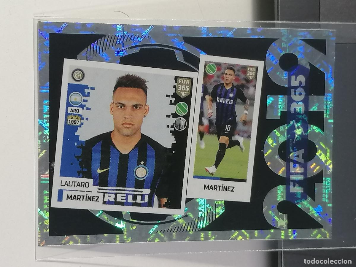 Coleccionismo deportivo: 7 FIFA 365 2019 - LAUTARO MARTINEZ UEFA CHAMPIONS LEAGUE STICKER TOPPS 2024-25 FIFA 365