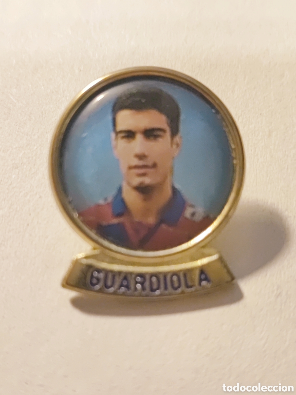 Sammelleidenschaft Sport: PIN GUARDIOLA JUGADOR F.C. BARCELONA
