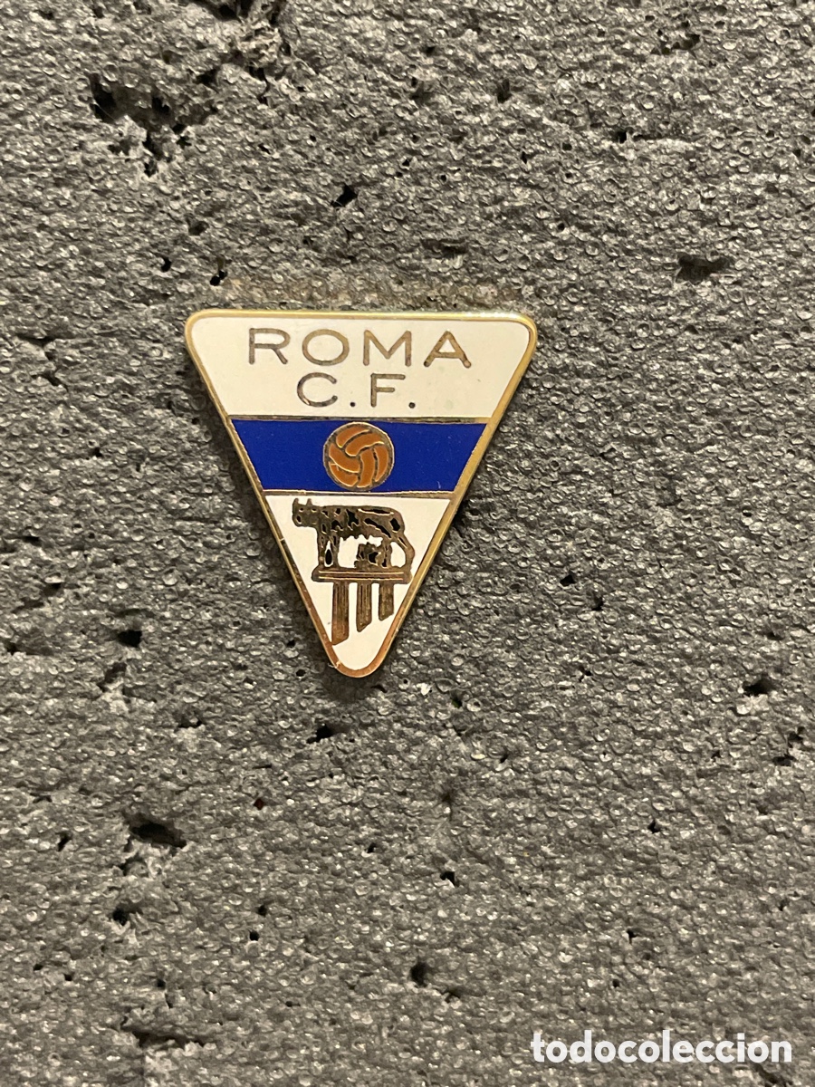 Collectionnisme sportif: Pin 253 ROMA C.F. - Madrid