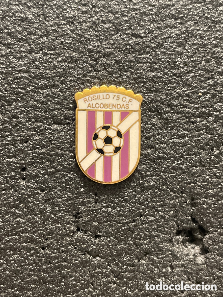 Collezionismo sportivo: Pin 334 ROSILLO 75 C.F. - Alcobendas (Madrid)