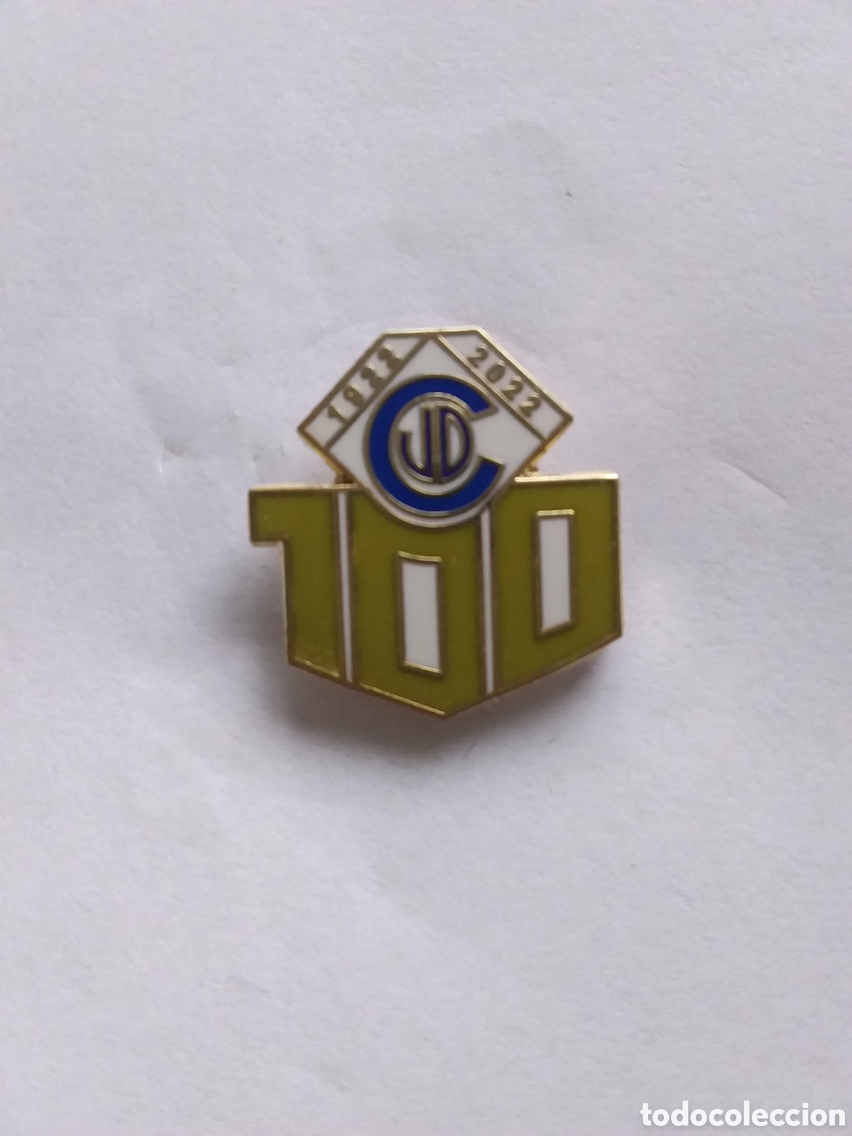 Colecionismo desportivo: Pin U.D. Casetas Centenario ( Zaragoza)