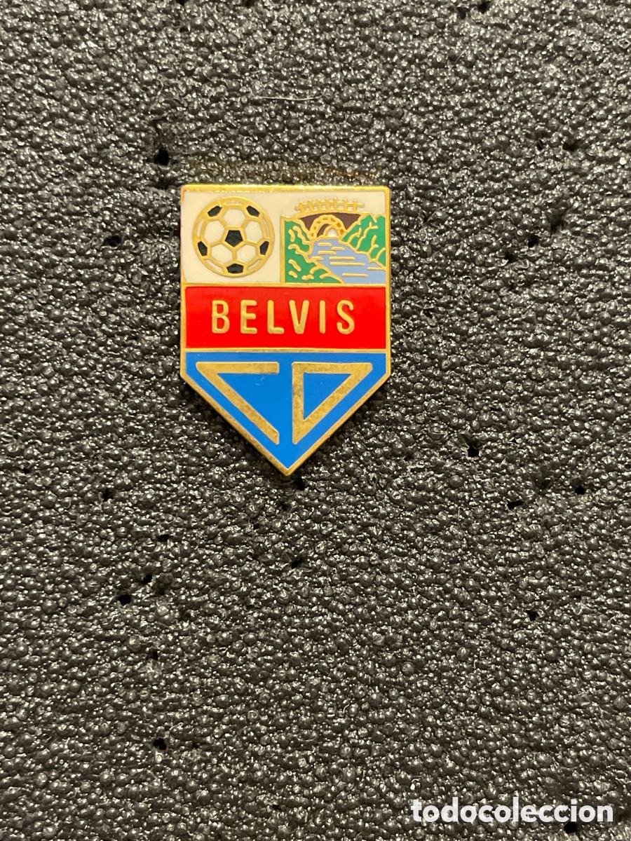 Colecionismo desportivo: Pin 362 C.D. BELVIS - Belvis del Jarama (Madrid)