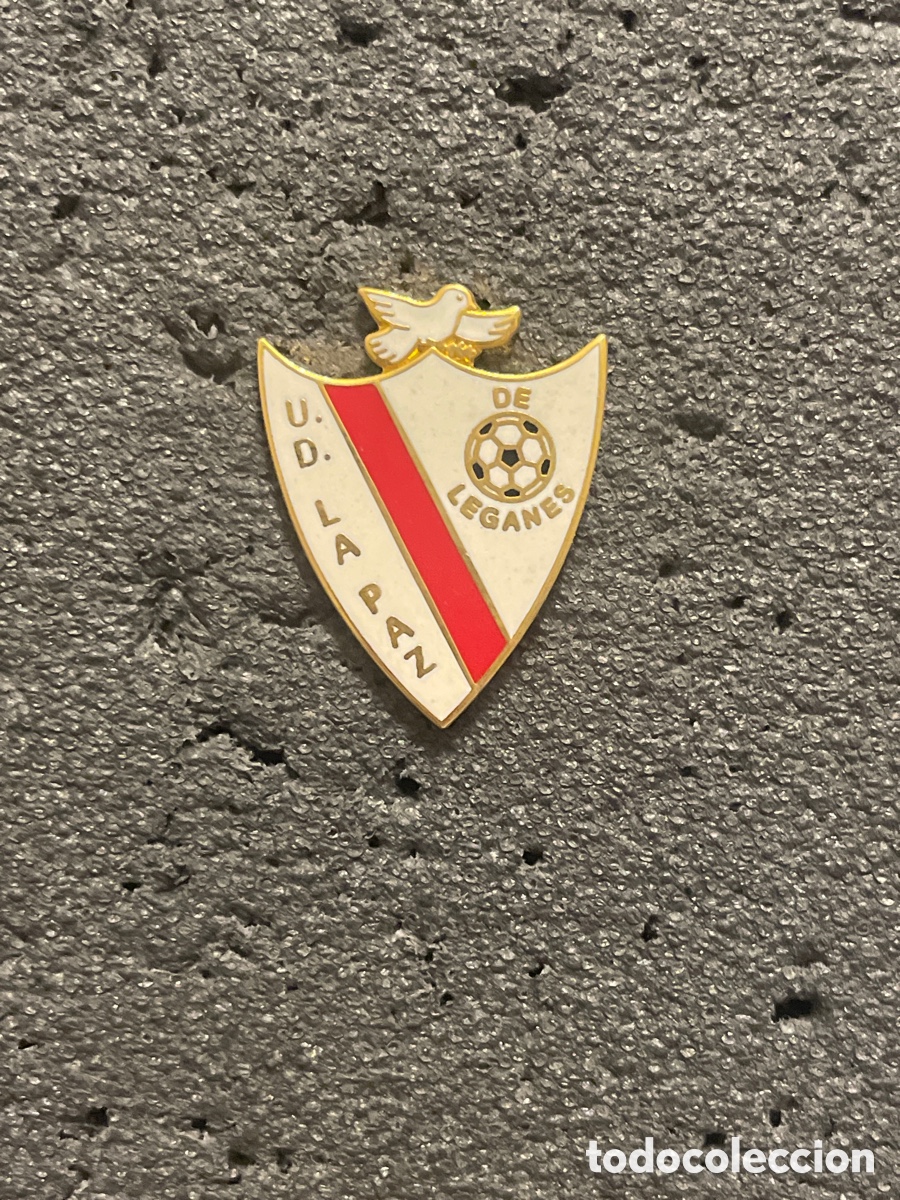 Colecionismo desportivo: Pin 461 U.D. LA PAZ - Leganes (Madrid)