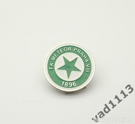 Collezionismo sportivo: Badge Pin: European football clubs Czech Republic - FK Meteor Praha VIII