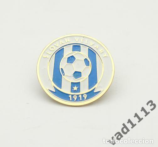 Collezionismo sportivo: Badge Pin: European football clubs Czech Republic - FC Slovan Velvary