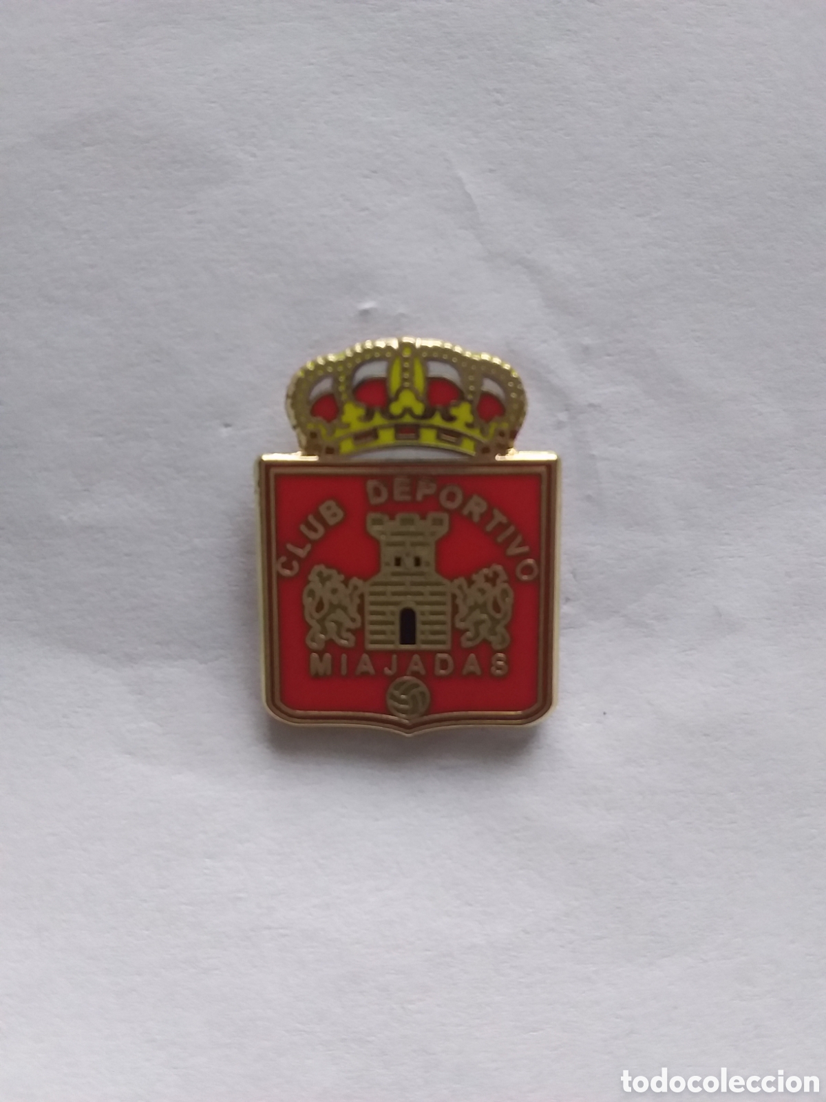 Collectionnisme sportif: Pin Club Deportivo Miajadas, a&ntilde;os 50 ( C&aacute;ceres)