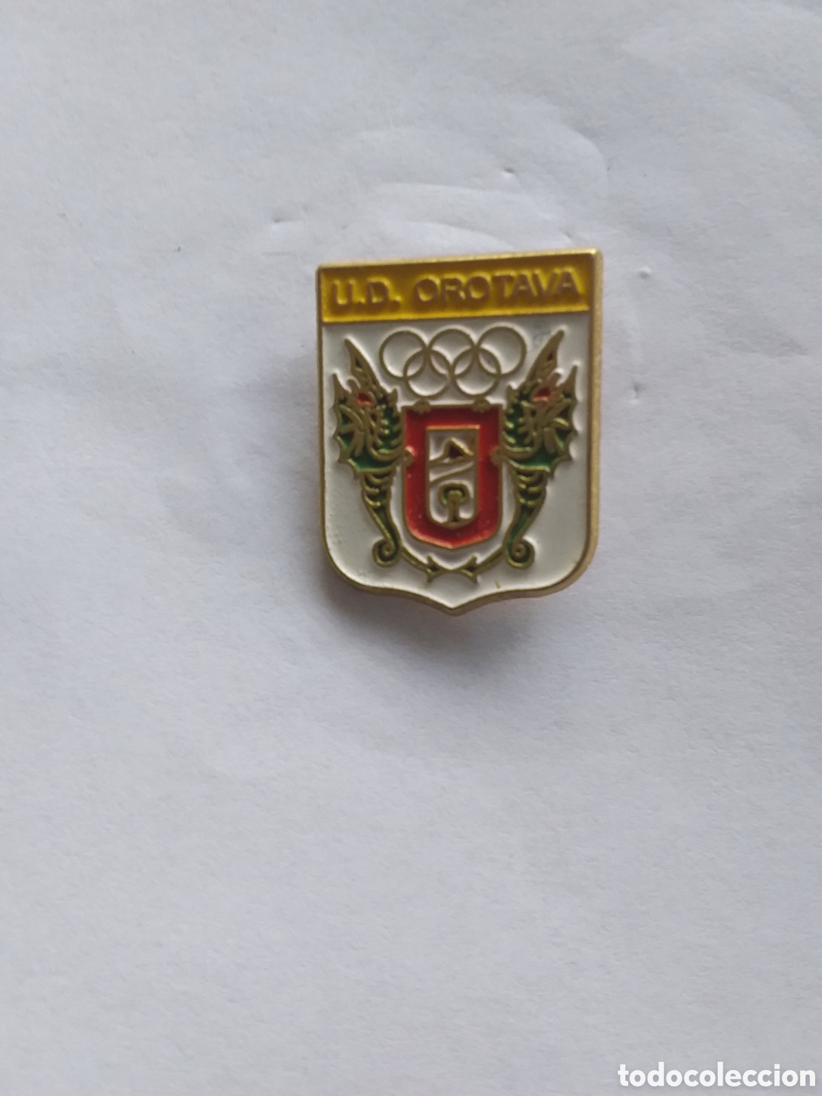 Sammelleidenschaft Sport: Pin - Union Deportiva Ororava- Escudo 2022 ( Tenerife)