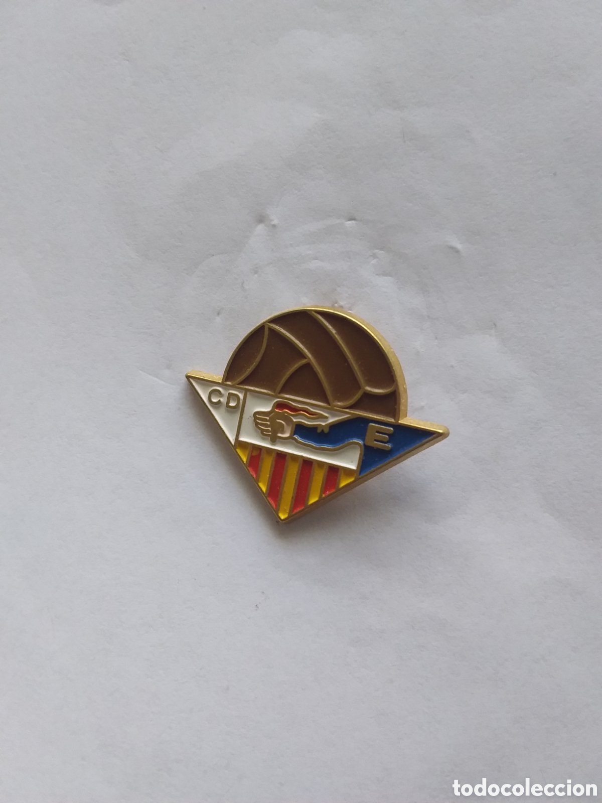 Sammelleidenschaft Sport: Pin - Club Deportivo Espa&ntilde;a - Escudo 1980 /1999 ( Baleares)