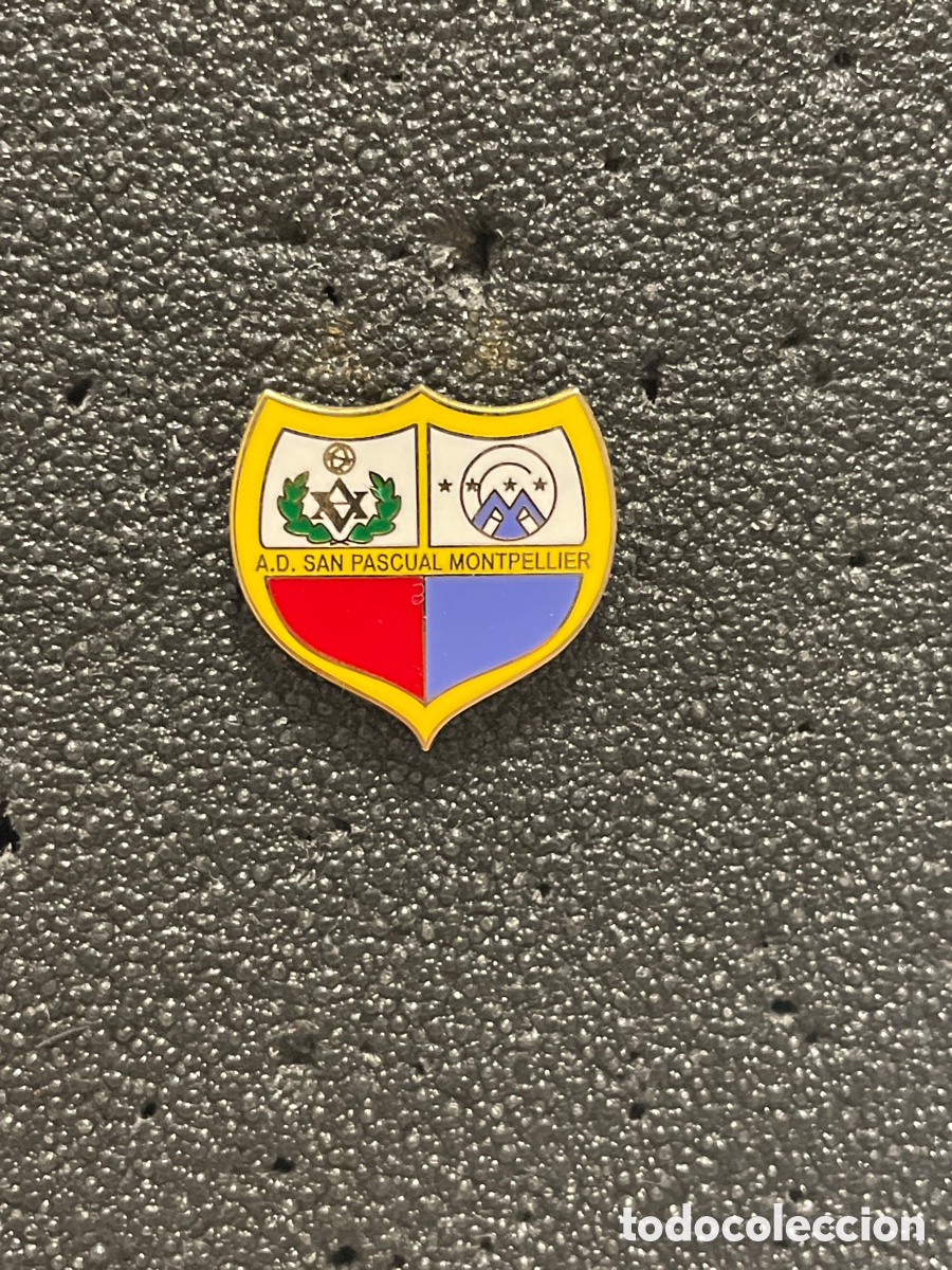 Sammelleidenschaft Sport: Pin 614 A.D. SAN PASCUAL MONTPELLIER - Madrid